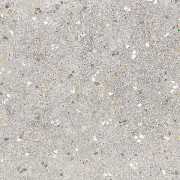 Камень из белого гранита на цементной текстуре
