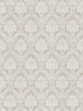 Damask ve çimento duvar kağıdı. Vintage arka plan