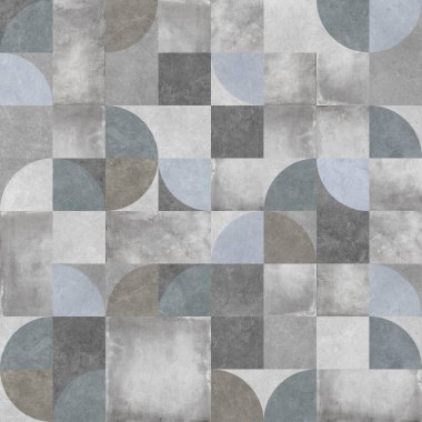 Geometrik desen ve çimento arka plan, soyut duvar kağıdı