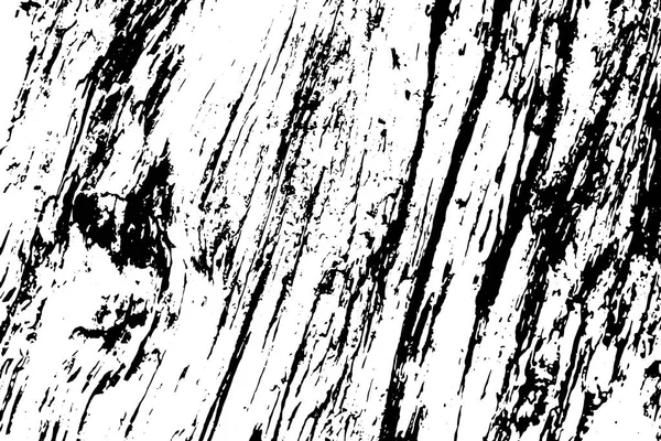 Texture Bois Bruyante Bois Brut Texture Vectorielle Noir Blanc Surface — Image vectorielle