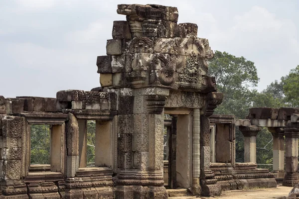 Ancien Temple Angkor Wat Temple Baphuon Galerie Niveau Supérieur Temple — Photo