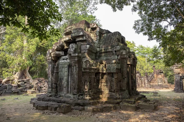 Antiguas Ruinas Del Templo Krol Complejo Angkor Wat Camboya Templo —  Fotos de Stock