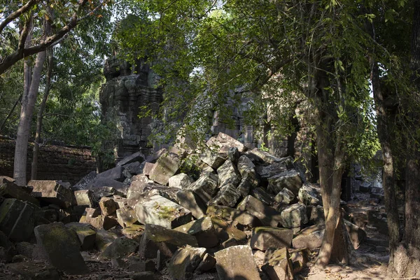 Antiguas Ruinas Del Templo Krol Complejo Angkor Wat Camboya Piedra —  Fotos de Stock