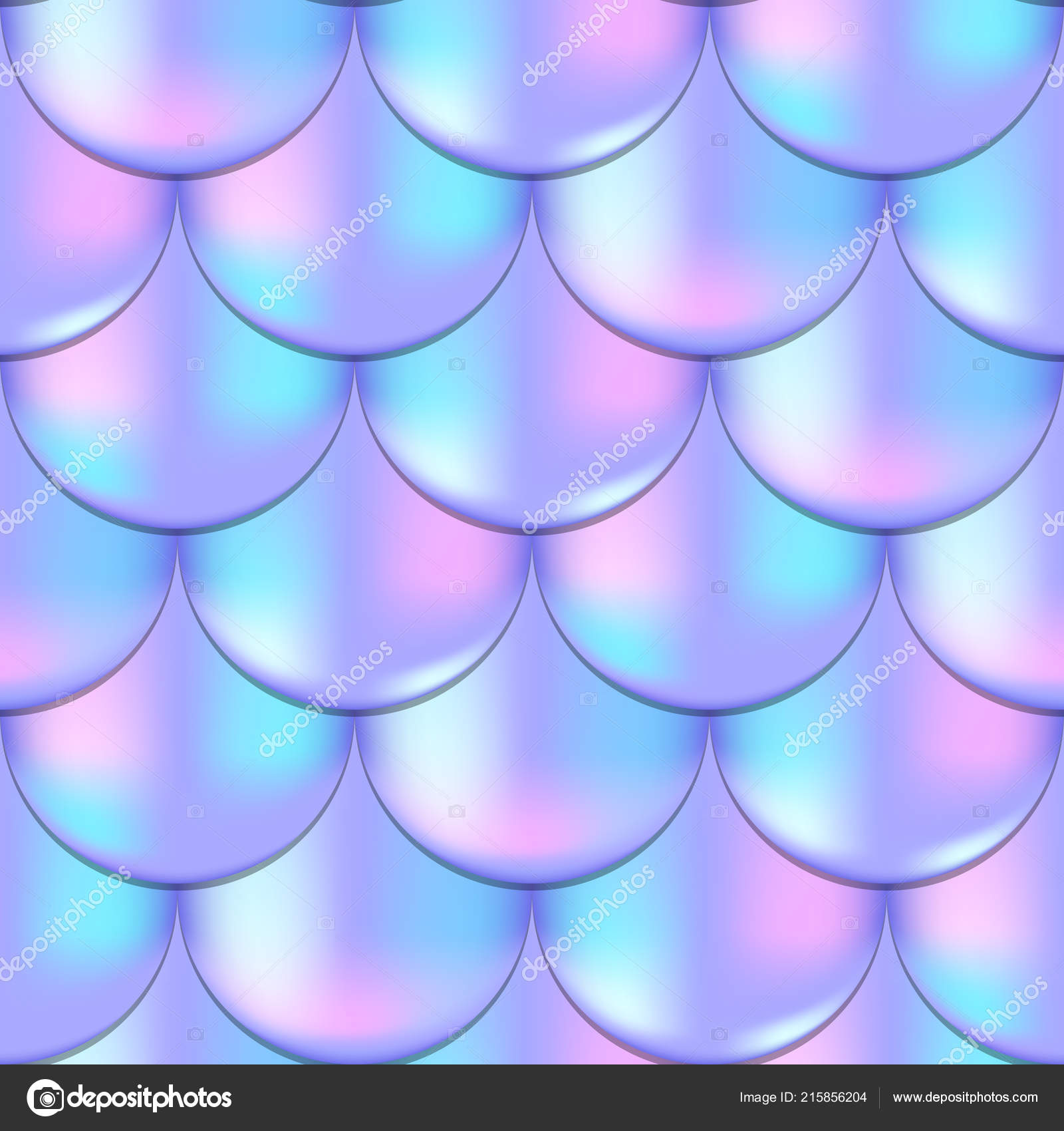Patrón Sin Costura Escamas Sirena Pescado Con Efecto Holográfico Fondo  Vector de stock #215856204 de ©Davdeka, image size:1600x1700
