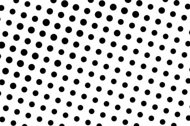 Beyaz yarım ton vektör dokusunda siyah. Dijital polka nokta süsü. Düşük oranda iç çamaşırı etkisi. Monokrom yarım ton kaplama. Geçmiş zamanda delinmiş. Mürekkep nokta desen kartı