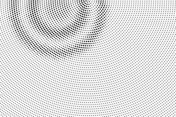 Black White Grunge Halftone Vector Digital Dotted Texture Detailed Dotwork — ストックベクタ