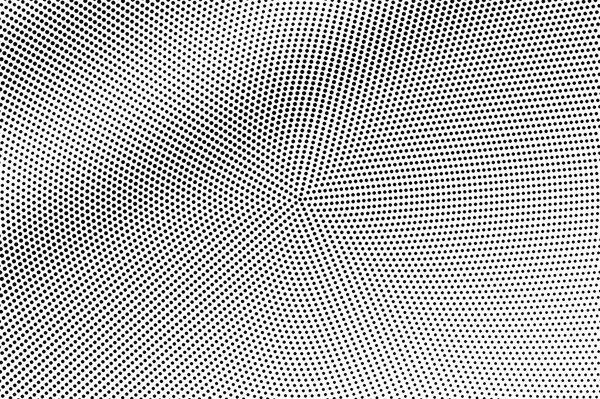Schwarz Auf Weiß Halbtonvektor Diagonal Gepunktete Textur Dotwork Gefälle Monochromes — Stockvektor