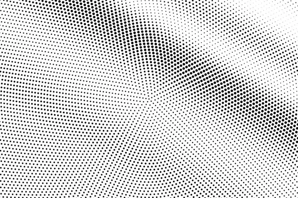 Negro Sobre Textura Medio Tono Contraste Blanco Gradiente Diagonal Puntos — Archivo Imágenes Vectoriales