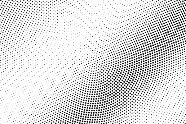Vecteur Demi Teinte Noir Blanc Gradient Pointillé Diagonale Texture Décolorée — Image vectorielle