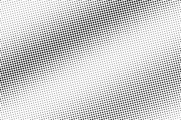 Vecteur Demi Teinte Noir Blanc Gradient Pointillé Diagonale Grungy Contraste — Image vectorielle