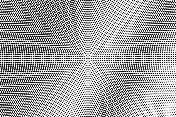 Black White Halftone Vector Texture Centered Dotted Gradient Grey Dotwork — Stock Vector