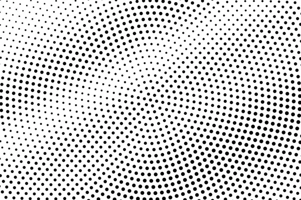 Black White Halftone Vector Texture Diagonal Dotted Gradient Sparse Dotwork — Stock Vector