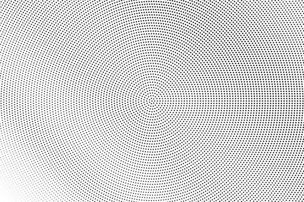 Texture Vectorielle Demi Teinte Noire Blanche Gradient Pointillé Fréquent Petite — Image vectorielle