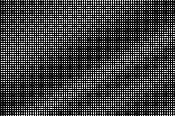 Puntos Blancos Sobre Fondo Negro Textura Vectorial Medio Tono Abstracta — Vector de stock