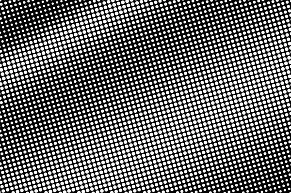 Pois Blancs Sur Fond Noir Texture Vectorielle Demi Teinte Perforée — Image vectorielle