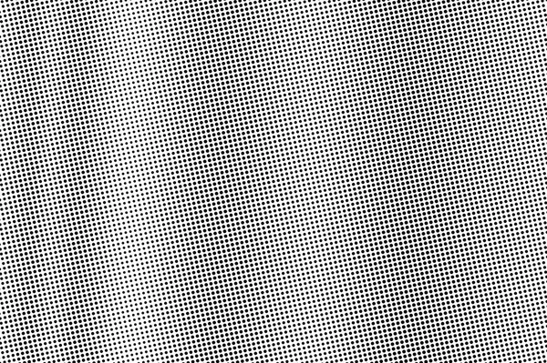 Black White Halftone Vector Texture Smooth Perforated Surface Micro Dotwork — 스톡 벡터