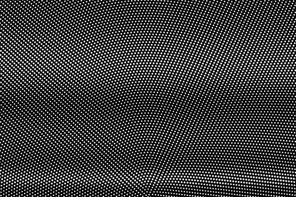 Weiße Punkte Auf Schwarzem Hintergrund Häufige Kleine Halbtonvektortextur Horizontales Gefälle — Stockvektor