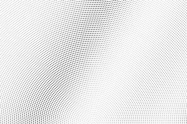 Schwarze Punkte Auf Weißem Hintergrund Blasse Perforierte Oberfläche Mikro Halbtonvektortextur — Stockvektor