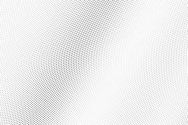 Black Dots White Background Abstract Perforated Surface Smooth Halftone Vector — ストックベクタ