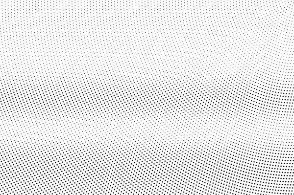 Black Dots White Background Pale Perforated Surface Abstract Halftone Vector — Stock Vector