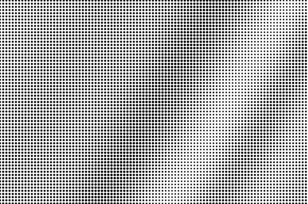 Чорні Крапки Білому Тлі Звичайна Перфорована Поверхня Мала Напівтонова Векторна — стоковий вектор