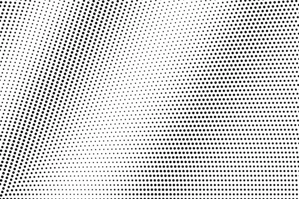 Black Dots White Background Abstract Perforated Surface Faded Halftone Vector — Stock Vector