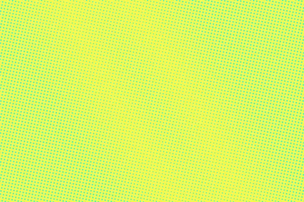 Amarillo verde medio tono vector de fondo. Pequeña textura de medio tono. Gradiente diagonal de puntos. Medio tono punteado vibrante — Archivo Imágenes Vectoriales