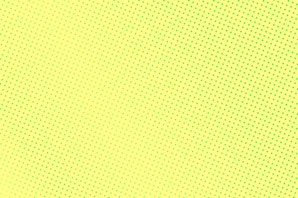 Amarillo verde medio tono vector de fondo. Textura micro de medio tono. Gradiente de punteado escaso. Medio tono punteado vibrante — Archivo Imágenes Vectoriales