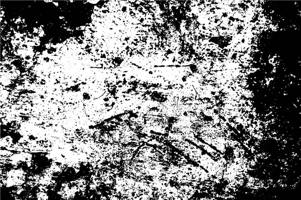 Struttura verniciata in bianco e nero. Tavola di legno tracciato sfondo vettoriale. Texture naturale disordinato — Vettoriale Stock