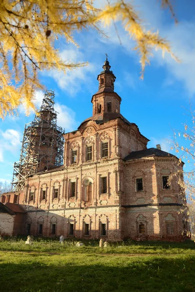 Architectural building. Restoration Church