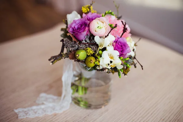 Ramo Nupcial Flores Frescas —  Fotos de Stock