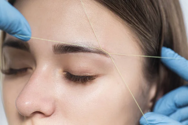 Client in a beauty salon — Stock Photo, Image