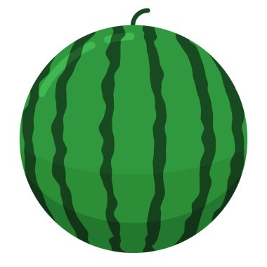 Karpuz kutsal kişilerin resmi içinde düz bir stil