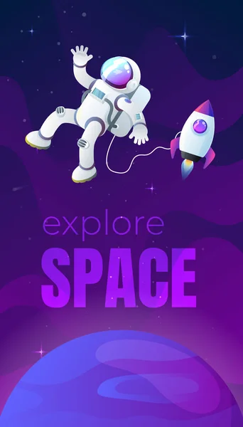 evren. alanı. uzay yolculuğu. Tasarım. vektör çizim