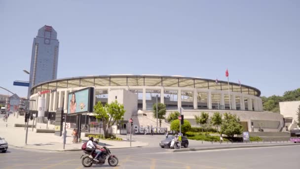 Besiktas Istambul Junho 2018 Vodafone Park Estádio Polivalente — Vídeo de Stock