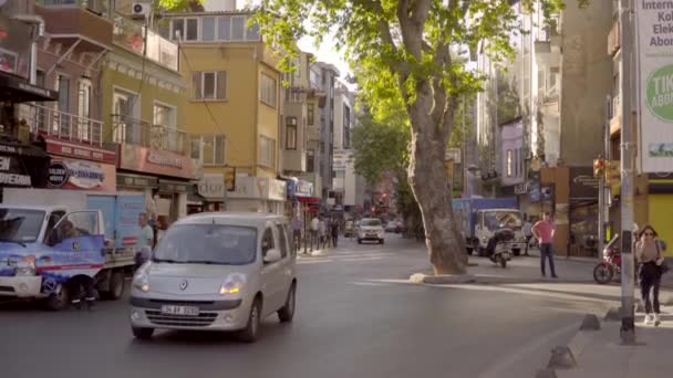 Istanbul Turchia Giugno 2018 Vita Quotidiana Nel Quartiere Ortakoy Besiktas — Video Stock