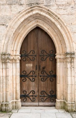 Güzel vintage kapıya ayrıntıları