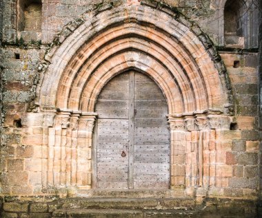 Güzel vintage kapıya ayrıntıları