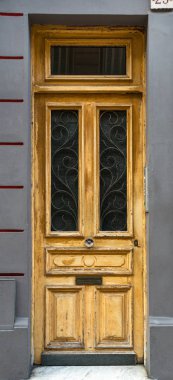 Güzel vintage kapıya ayrıntıları