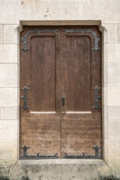 Detalhes Porta Vintage Bonita — Fotografia de Stock