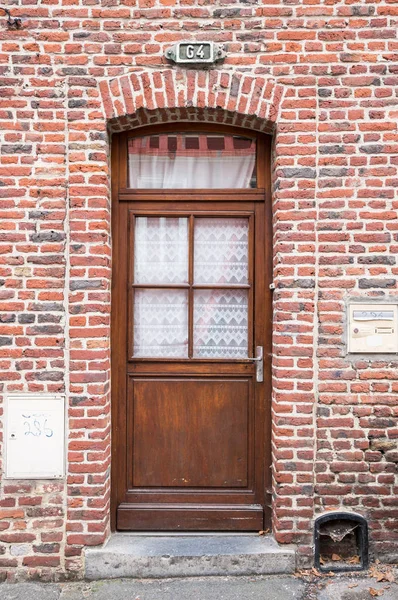 Piękne Drzwi Rocznika Szczegóły — Zdjęcie stockowe