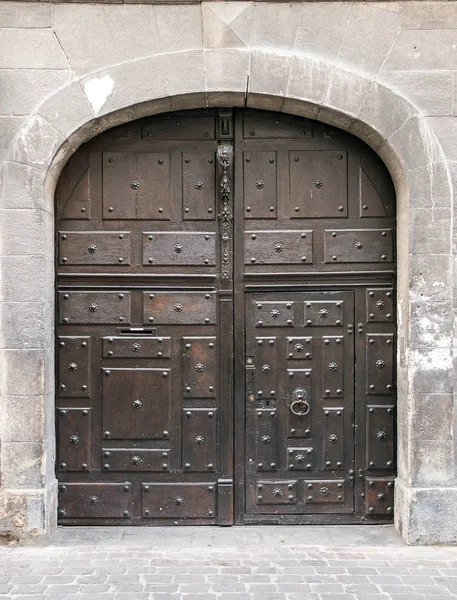 Güzel vintage kapıya ayrıntıları