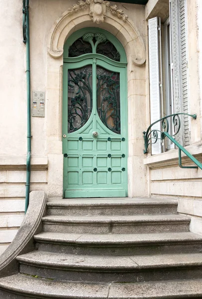 Beaux Détails Porte Vintage — Photo