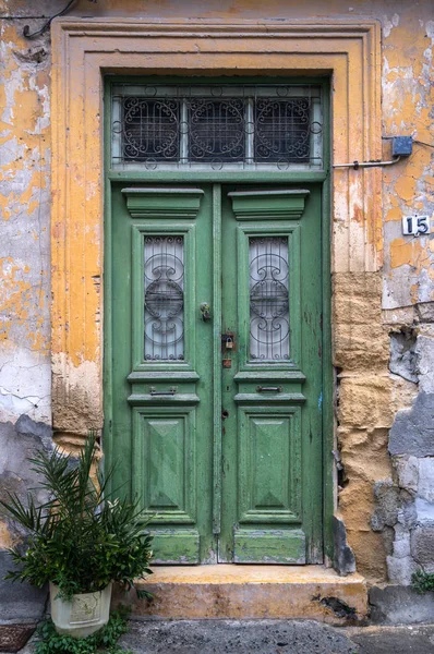 Hermosa Vintage Detalles Puerta — Foto de Stock