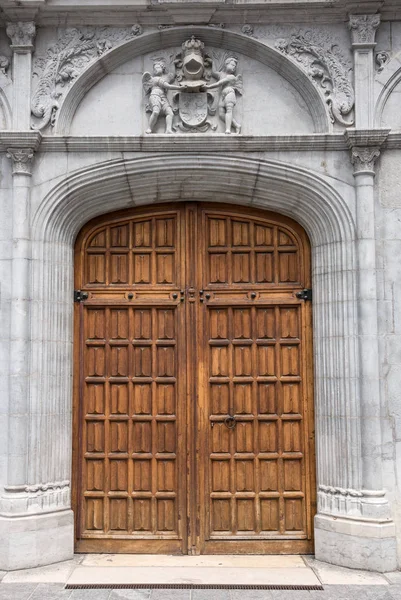 Bellissimi Dettagli Porta Vintage — Foto Stock