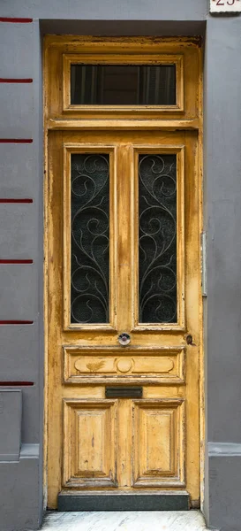 Beaux Détails Porte Vintage — Photo