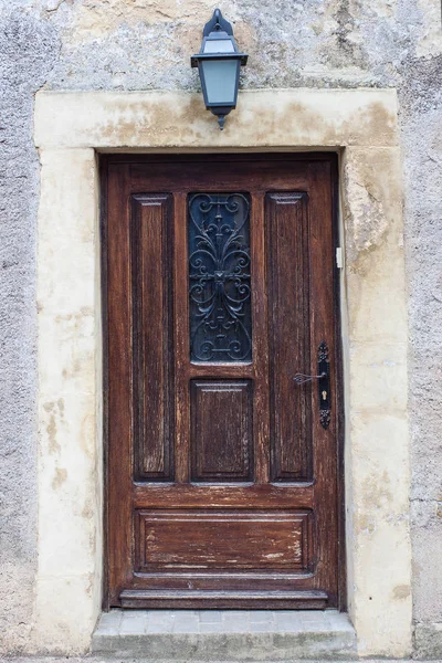 Όμορφη Πόρτα Vintage Λεπτομέρειες — Φωτογραφία Αρχείου
