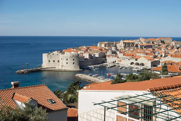 Dubrovnik Croácia Abril 2015 Porto Cidade Velha Dubrovnik Croácia — Fotografia de Stock