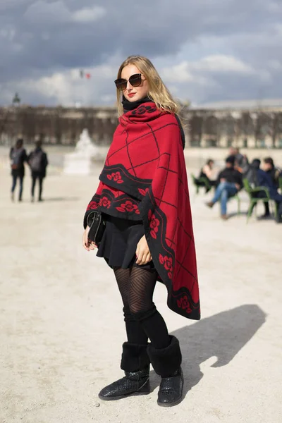 Paris França Março 2016 Semana Moda Paris — Fotografia de Stock