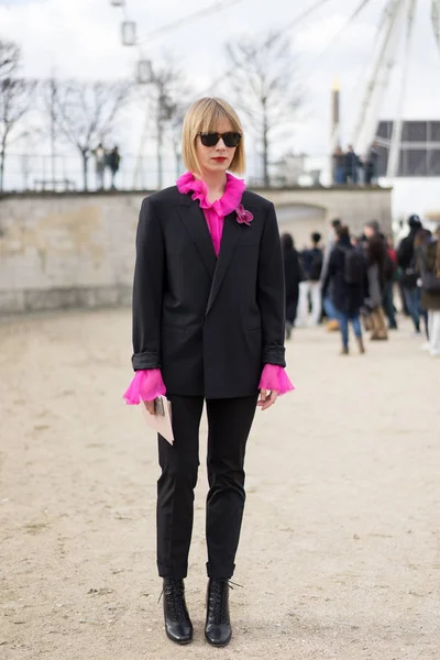 Paris França Março 2016 Semana Moda Paris — Fotografia de Stock